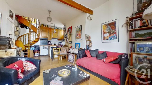 Appartement à vendre - 2 pièces - 25.19 m2 - PARIS - 75015 - ILE-DE-FRANCE - Century 21 Cadet - Rochechouart